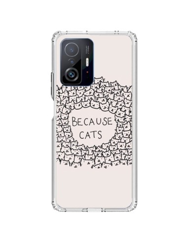 Cover Xiaomi 11T / 11T Pro Because Cats Gatto - Santiago Taberna