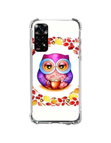 Coque Xiaomi Redmi Note 11 / 11S Chouette Automne - Annya Kai