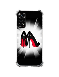 Coque Xiaomi Redmi Note 11 / 11S Chaussures Semelles Rouges Red Soles Femme - Aurelie Scour