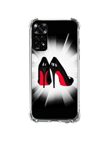 Coque Xiaomi Redmi Note 11 / 11S Chaussures Semelles Rouges Red Soles Femme - Aurelie Scour