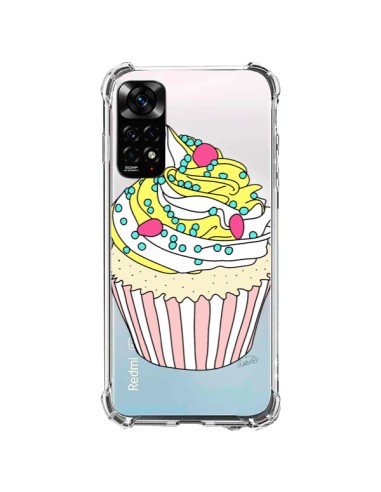 Cover Xiaomi Redmi Note 11 / 11S Cupcake Dolce Trasparente - Asano Yamazaki