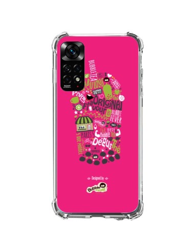 Cover Xiaomi Redmi Note 11 / 11S Bubble Fever Originale Rosa - Bubble Fever