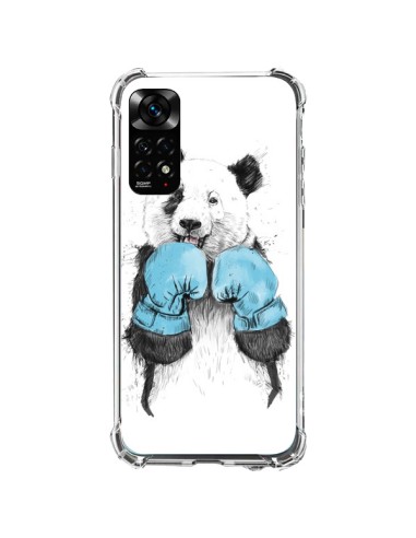 Cover Xiaomi Redmi Note 11 / 11S Panda Vincitore Boxe - Balazs Solti