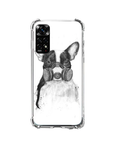 Coque Xiaomi Redmi Note 11 / 11S Tagueur Bulldog Dog Chien Big City Life - Balazs Solti