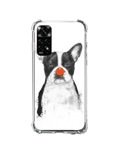 Coque Xiaomi Redmi Note 11 / 11S Clown Bulldog Chien Dog - Balazs Solti