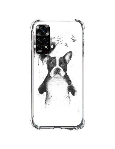 Xiaomi Redmi Note 11 / 11S Case Love Bulldog Dog My Heart Goes Boom - Balazs Solti