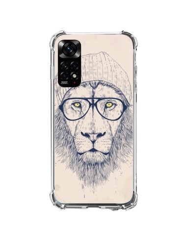 Coque Xiaomi Redmi Note 11 / 11S Cool Lion Lunettes - Balazs Solti