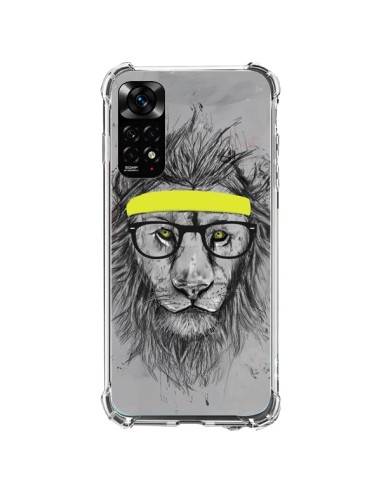 Coque Xiaomi Redmi Note 11 / 11S Hipster Lion - Balazs Solti