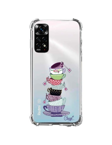 Coque Xiaomi Redmi Note 11 / 11S Tasses de The Transparente - Chapo