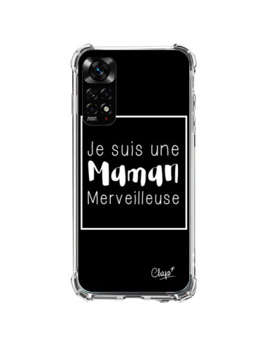 Coque Xiaomi Redmi Note 11 / 11S Je suis une Maman Merveilleuse - Chapo