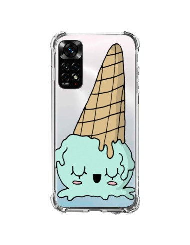 Coque Xiaomi Redmi Note 11 / 11S Ice Cream Glace Summer Ete Renverse Transparente - Claudia Ramos
