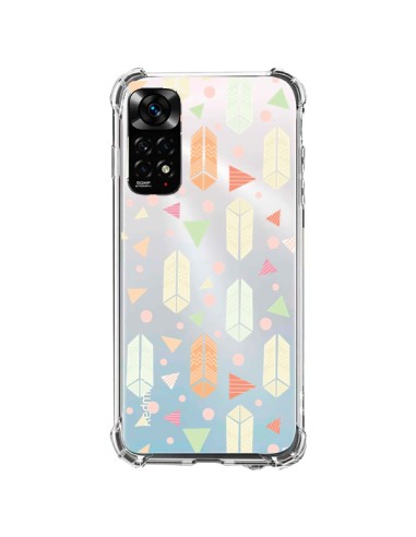 Coque Xiaomi Redmi Note 11 / 11S Arrow Fleche Azteque Transparente - Claudia Ramos