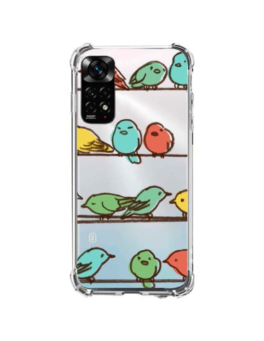 Coque Xiaomi Redmi Note 11 / 11S Oiseaux Birds Transparente - Eric Fan