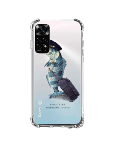 Coque Xiaomi Redmi Note 11 / 11S Pilot Fish Poisson Pilote Transparente - Eric Fan