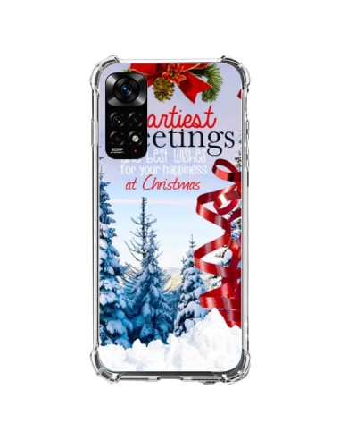 Xiaomi Redmi Note 11 / 11S Case Best wishes Merry Christmas - Eleaxart