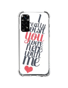 Coque Xiaomi Redmi Note 11 / 11S Here with me - Eleaxart