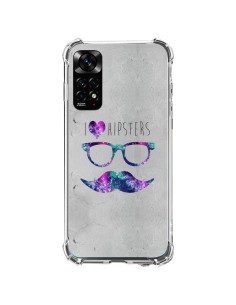 Xiaomi Redmi Note 11 / 11S Case I Love Hipsters - Eleaxart