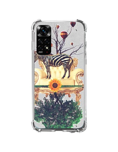 Coque Xiaomi Redmi Note 11 / 11S Zebre The World - Eleaxart