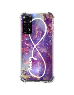 Coque Xiaomi Redmi Note 11 / 11S Love Forever Infini Galaxy - Eleaxart