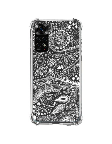 Xiaomi Redmi Note 11 / 11S Case Aztec Black and White - Eleaxart