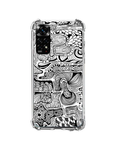 Xiaomi Redmi Note 11 / 11S Case Reflet Black and White - Eleaxart