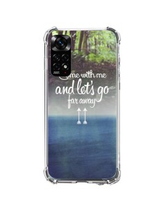 Coque Xiaomi Redmi Note 11 / 11S Let's Go Far Away Forest Foret - Eleaxart