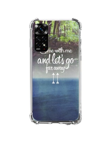 Coque Xiaomi Redmi Note 11 / 11S Let's Go Far Away Forest Foret - Eleaxart