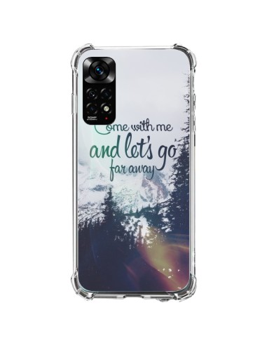 Coque Xiaomi Redmi Note 11 / 11S Let's Go Far Away Snow Neige - Eleaxart