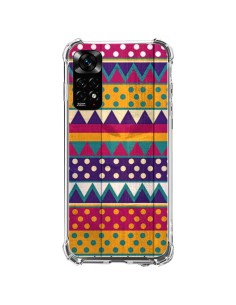 Coque Xiaomi Redmi Note 11 / 11S Mexican Triangle Aztec Azteque - Eleaxart