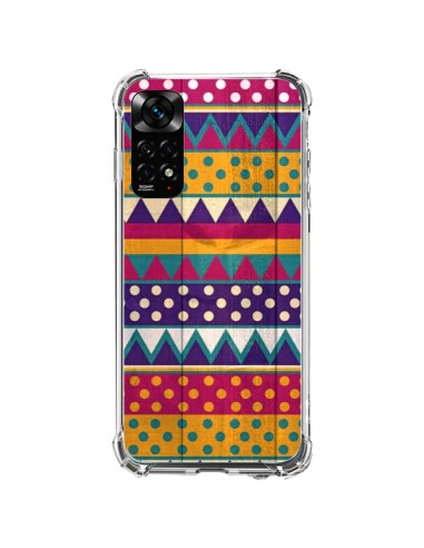 Xiaomi Redmi Note 11 / 11S Case Mexican Triangle Aztec  - Eleaxart