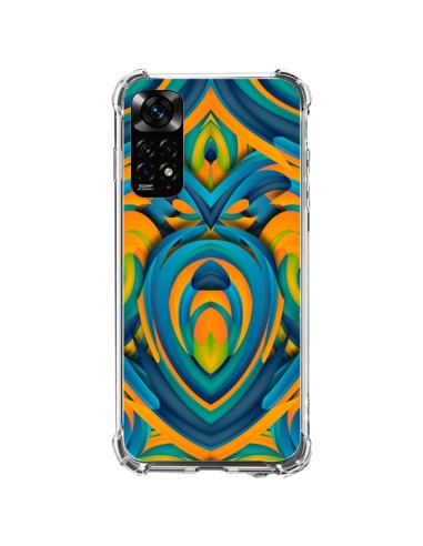 Coque Xiaomi Redmi Note 11 / 11S Cross Heart Azteque Coeur - Eleaxart