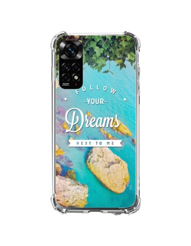 Coque Xiaomi Redmi Note 11 / 11S Follow your dreams Suis tes rêves Islands - Eleaxart