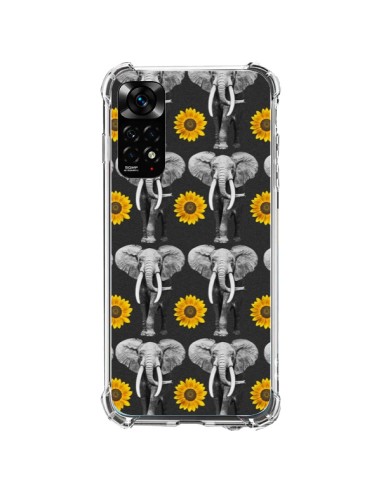 Coque Xiaomi Redmi Note 11 / 11S Elephant Tournesol - Eleaxart