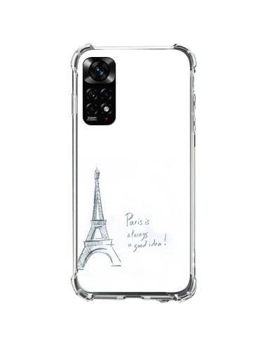 Cover Xiaomi Redmi Note 11 / 11S Paris is always a good idea - Léa Clément