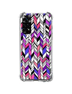 Xiaomi Redmi Note 11 / 11S Case Graphic Aztec Pink Purple - Léa Clément