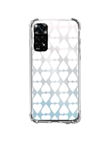 Xiaomi Redmi Note 11 / 11S Case Heart White Clear - Project M