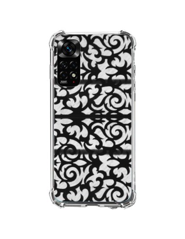 Coque Xiaomi Redmi Note 11 / 11S Abstrait Noir et Blanc - Irene Sneddon