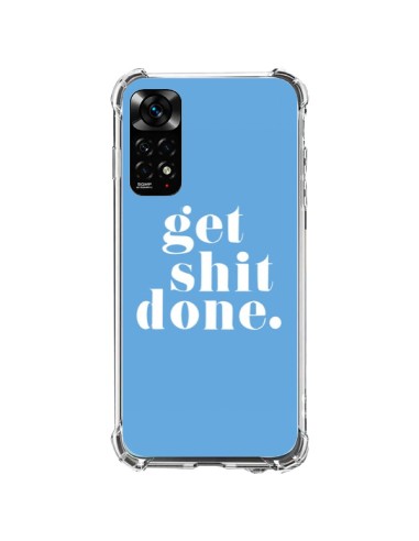 Coque Xiaomi Redmi Note 11 / 11S Get Shit Done Bleu - Shop Gasoline