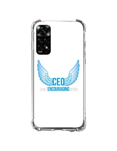 Xiaomi Redmi Note 11 / 11S Case CEO Chief Encouraging Officer Blue - Shop Gasoline