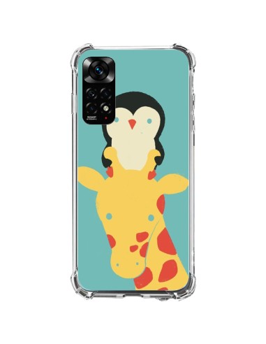 Coque Xiaomi Redmi Note 11 / 11S Girafe Pingouin Meilleure Vue Better View - Jay Fleck