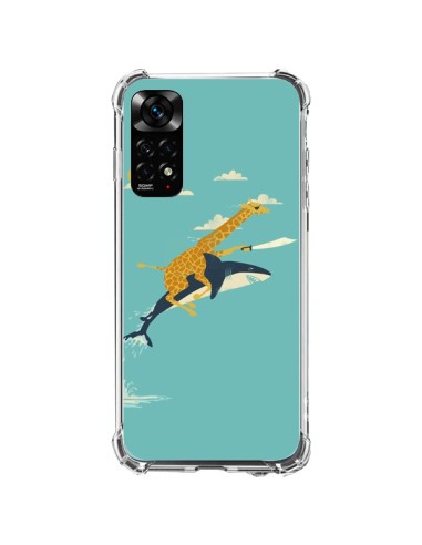 Xiaomi Redmi Note 11 / 11S Case Giraffe Shark Flying - Jay Fleck
