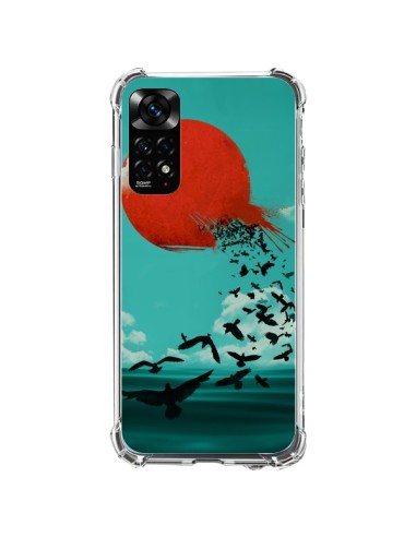 Coque Xiaomi Redmi Note 11 / 11S Soleil Oiseaux Mer - Jay Fleck