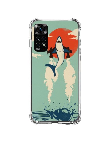 Coque Xiaomi Redmi Note 11 / 11S Requin Avion Volant - Jay Fleck