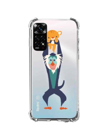 Coque Xiaomi Redmi Note 11 / 11S Futur Roi Lion King Rafiki Transparente - Jay Fleck