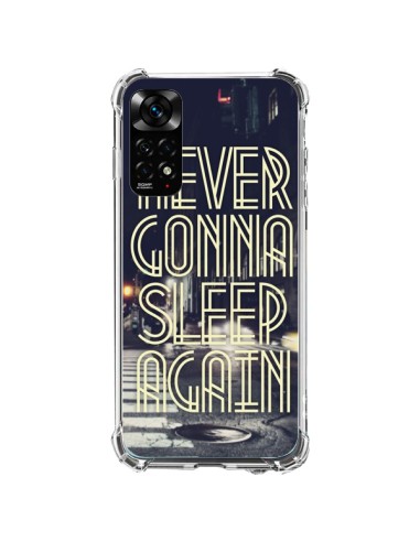 Coque Xiaomi Redmi Note 11 / 11S Never Gonna Sleep New York City - Javier Martinez