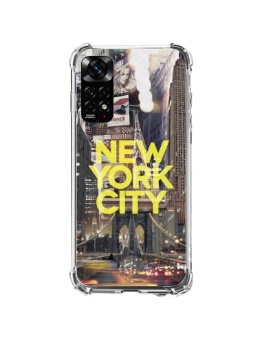 Coque Xiaomi Redmi Note 11 / 11S New York City Jaune - Javier Martinez