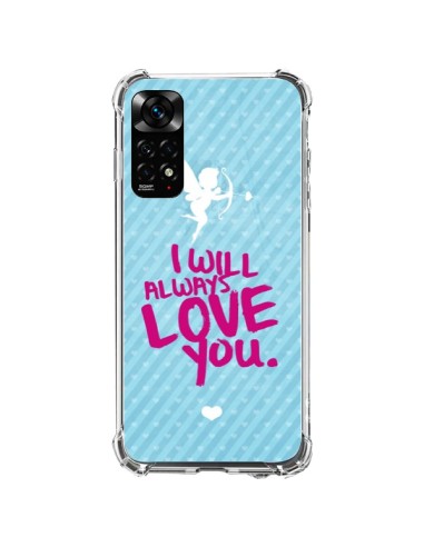 Coque Xiaomi Redmi Note 11 / 11S I will always love you Cupidon - Javier Martinez