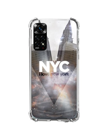 Xiaomi Redmi Note 11 / 11S Case I Love New York City Grey - Javier Martinez