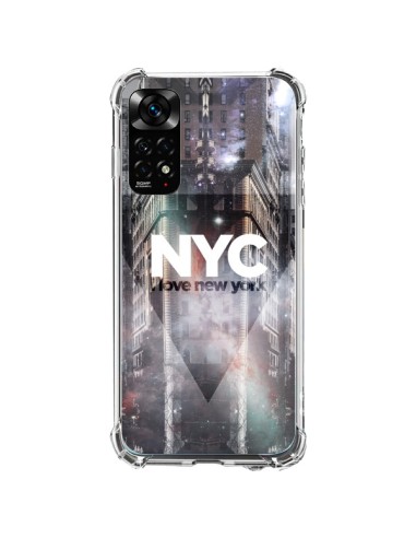 Xiaomi Redmi Note 11 / 11S Case I Love New York City Purple - Javier Martinez