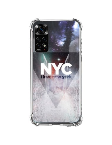 Coque Xiaomi Redmi Note 11 / 11S I Love New York City Bleu - Javier Martinez